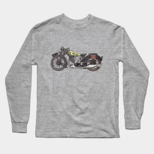 1932 Panther Redwing Motorcycle Long Sleeve T-Shirt